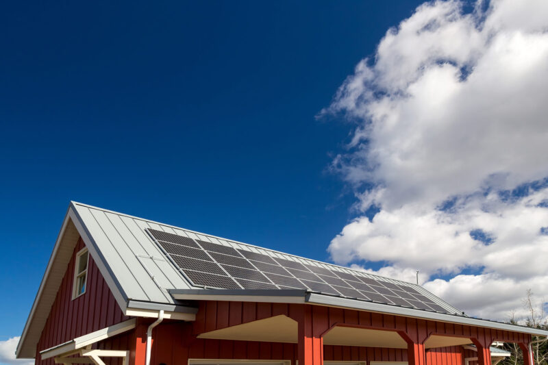 Installing solar panels